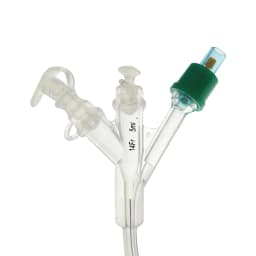 Tierarzt Silicone Gastrostomy Tube Multi Functional Connector X-Ray Imaging Disposable Gastrostomy Surgical Equipment For ICU