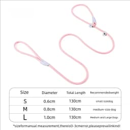 Quality Pet Dog Leash Rope Nylon Adjustable Training Lead Pet Dog Leash Dog Strap Rope Traction Dog Harness Collar Lead