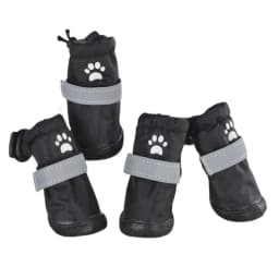 4pcs/set Pet Footwear Waterproof Pet Dog Shoes Anti-slip Wear Resistant Puppy Booties Reflective Pet Rain Shoes Small Medium Dog