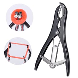 Livestock Goat Pig Castration Forceps Expansion Clamp Elasticity Rubber Castration Rings Farm Animal Bloodless Broken Tail Plier