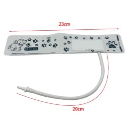 Pet & Animal Blood Pressure Monitoring Cuff, PVC Hose, Blood Pressure Measurement Cuff for Mice/Rabbits/Cats/Dogs/Cattle