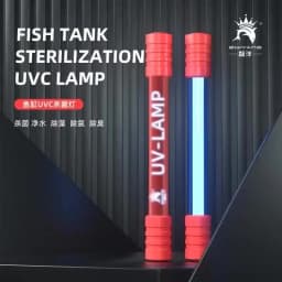 110-220V Timing Aquarium UV Sterilizer UV Lamp for Aquarium Fish Tank Lamp Diving Sterilization Lamp Fish Pond Aquarium UV