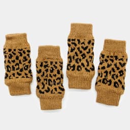 Anti-Dirty Knee Pad for Dogs and Cats, Leg Cover, Puppy Protector, Small and Medium Pet, Anti-Dirty, Winter Warm, S-XL Size, 4 P