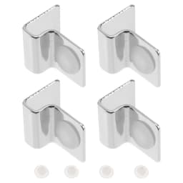 4Pcs Stainless Steel Aquarium Fish Tank Glass Cover Support Non-Slip Holders Aquarium Accessories Universal Lid Clips 5-19mm