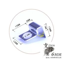 4Pcs Stainless Steel Aquarium Fish Tank Glass Cover Support Non-Slip Holders Aquarium Accessories Universal Lid Clips 5-19mm