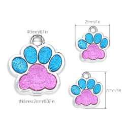 Customized Anti-lost Double-Sided Engraved Pet ID Dog Tags Personalized Dog Collar Accessories Decoration Cat Collars Dog Tags