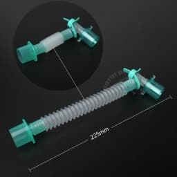 Sterile Anesthesia Breathing Circuit Thread Extension Tube Retractable Suction Tube Multifunctional L-shaped Rotary Joint