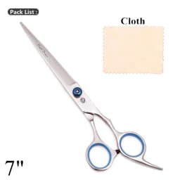 Purple Dragon Dog Grooming Scissors 6.5" 7" Straight Scissors Thinning Shears Professional Pets Shears Curved Scissors Z4001