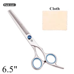 Purple Dragon Dog Grooming Scissors 6.5" 7" Straight Scissors Thinning Shears Professional Pets Shears Curved Scissors Z4001