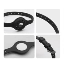 For Apple Airtag Case Cat Collar Silicone Puppy Collar for Dog GPS Finder Anti-lost Location Tracker Pet Products Accessories