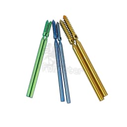 Titanium Threaded Suture Anchor System Lateral Sutures with Crimp Veterinary Orthopedic Instruments