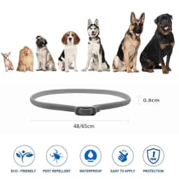 Flea And Tick Collar Adjustable Dogs Cats Necklace 8 Month Protection Anti-mosquitoes Insect Repellent Pet Supplies