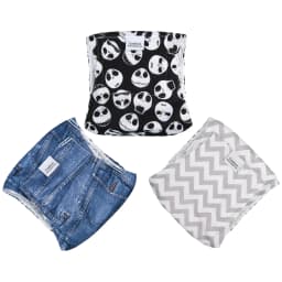 (3pcs per pack) CuteBone Reusable Male Dog Diapers Washable Dog Belly Bands for Male Dogs Wraps Doggie Diapers
