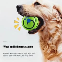 Wobble Wag Giggle Glow Ball Interactive Dog Toy Fun Giggle Sounds When Rolled or Shaken Pets Know Best As Seen On TV