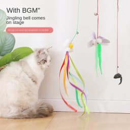 Cat Elastic Rope Hanging Door Teaser Cat Stick Pet Swing Cat Toy Hanging Cat Toy