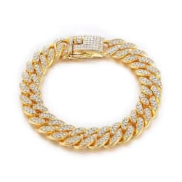Pet Dog Cat Chain Collar Jewelry Metal Material with Diamond 12.5mm Width Collar Pitbull Personalised Dogs Collars Accessories