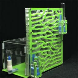 DIY Large Acrylic Ant Farm with Feeding Area Big Ants House Ant Nest Villa Insect Pet Anthill Workshop 6 Layers 19.5*15*22cm