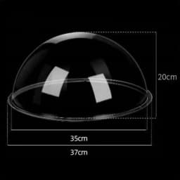 Space Clear Capsule Nest Holder Replacement Transparent Lightweight Dome Cover