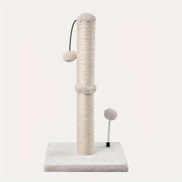 JTPAWS Cat Scratching Post Premium Basic Cat Scratching Indoor Sisal Scratching Post Tree Strap Hanging Ball for Adult Cat