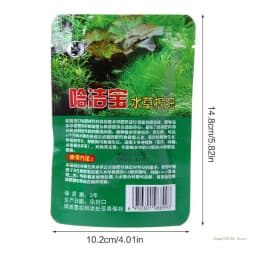 QX2E Aquarium Live Plant Fertilizer Root Tabs Qty 40 Capsules Best for Fish for Tank Aquatic Plants Indoor Outdoor Green Plan