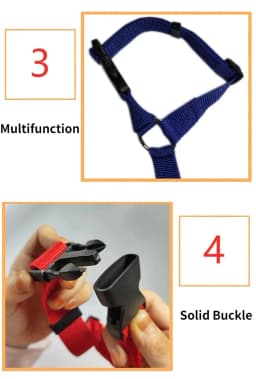 1PC Pet Car Seat Belt Nylon Lead Leash Backseat Safety Belt Adjustable pet collars dog collar cat collar