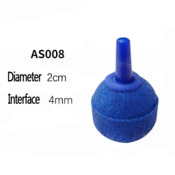 5 Pcs Aquarium Round Air Stones Mineral Bubble Diffuser Fish Tank Air Stones Suitable For Aquarium Pond Oxygen Pump Accessories
