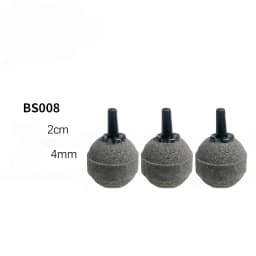 5 Pcs Aquarium Round Air Stones Mineral Bubble Diffuser Fish Tank Air Stones Suitable For Aquarium Pond Oxygen Pump Accessories