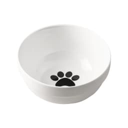 Ceramic Cat Bowl Cat Food Bowl Dog Bowl Drinking Water Bowl Food Bowl Cervical Protection Pet Supplies Ceramic Double Cat Bowl
