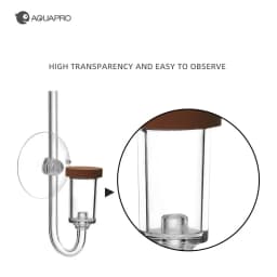 Aquarium CO2 Diffuser Bubble Counter Mini Fish Tank Sprayer Cans Carbon Dioxide Accessories Fishbowl Supplies Akvarium Filter