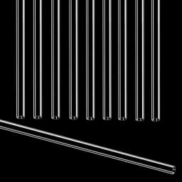 High Transperant Aquarium Water Pipe PETG Acrylic Hard Tube Transparent Rigid Tubing OD 6mm 8mm 10mm 12mm 50CM Clear 5Pcs/lot