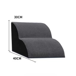 Pet 2/3 Step Dog Stair Cat Pet Ramp Ladder Washable Non Slip Removable Memory Foam Pet Products Ramp for Dog Pet Stairs for Dogs