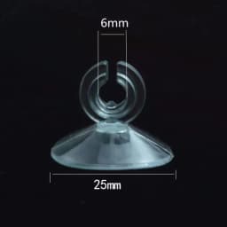 5pcs Aquarium Sucker Suction Cup For 4mm Air Line Pipe Tube Wire Holder Used Sucker For Glass Surface Fish Supplies