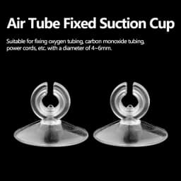5pcs Aquarium Sucker Suction Cup For 4mm Air Line Pipe Tube Wire Holder Used Sucker For Glass Surface Fish Supplies