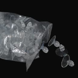 5pcs Aquarium Sucker Suction Cup For 4mm Air Line Pipe Tube Wire Holder Used Sucker For Glass Surface Fish Supplies