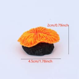 1 Piece Aquarium Decoration Saw Coral, Mini Fluorescent Coral, Fish Tank Landscaping