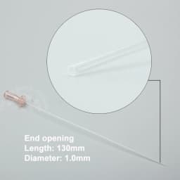 12pcs Cat Catheter Without Stylet Urinary Catheters for Cats Side Open 1.3mm End Open 1.0mm Veterinary Supplies