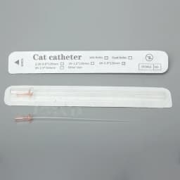 12pcs Cat Catheter Without Stylet Urinary Catheters for Cats Side Open 1.3mm End Open 1.0mm Veterinary Supplies
