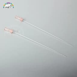 12pcs Cat Catheter Without Stylet Urinary Catheters for Cats Side Open 1.3mm End Open 1.0mm Veterinary Supplies