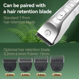 Fenice Dog Hair Cutting Machine Clippers Grooming Pet Animals Haircut Trimmer Shaver Set Pets Cordless Rechargeable Professional