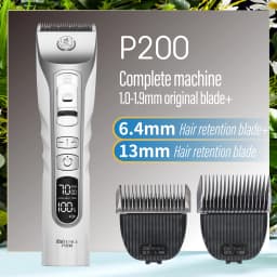 Fenice Dog Hair Cutting Machine Clippers Grooming Pet Animals Haircut Trimmer Shaver Set Pets Cordless Rechargeable Professional