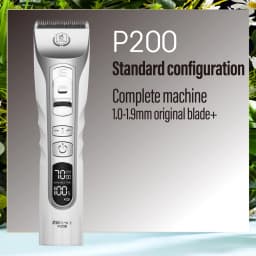 Fenice Dog Hair Cutting Machine Clippers Grooming Pet Animals Haircut Trimmer Shaver Set Pets Cordless Rechargeable Professional