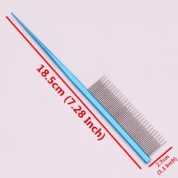 Pet Grooming Combs Aluminum Alloy Brush For Dogs Boundary Knot Massage Tools Professional Salon Cat Hair Cleaning Crescent 7900#