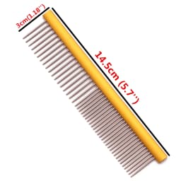 Pet Grooming Combs Aluminum Alloy Brush For Dogs Boundary Knot Massage Tools Professional Salon Cat Hair Cleaning Crescent 7900#