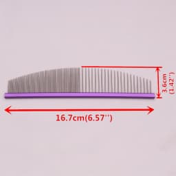 Pet Grooming Combs Aluminum Alloy Brush For Dogs Boundary Knot Massage Tools Professional Salon Cat Hair Cleaning Crescent 7900#