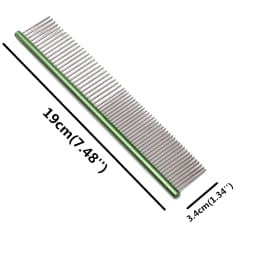 Pet Grooming Combs Aluminum Alloy Brush For Dogs Boundary Knot Massage Tools Professional Salon Cat Hair Cleaning Crescent 7900#