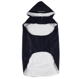 Medium Large Dogs Waterproof Hooded Jacket Rain Clothes with Reflective Stripe Outdoor Raincoat Accessories