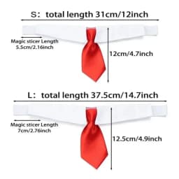Pet Puppy Bow Tie Necktie - Adjustable Formal Dog Collar for Small Dogs and Cats, Puppy Grooming Costume Accessories