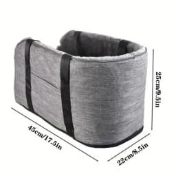 1pcs linen Fabric Pet Car Seat Mat Portable Cat Dog Bed for Cars Anti-Slip Durable Travel Accessories Pet carry supplies