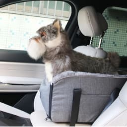1pcs linen Fabric Pet Car Seat Mat Portable Cat Dog Bed for Cars Anti-Slip Durable Travel Accessories Pet carry supplies