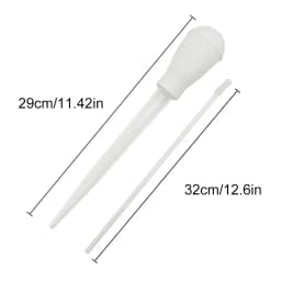 Aquarium Siphon Lengthen Pipettes Fish Tank Vacuum Cleaner Simple Cleaning Tool for Aquarium Water Changer 29cm 54cm 30ml 50ml